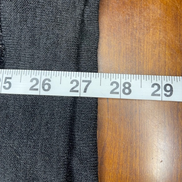 Black sequin long sleeve shirt, size small - Picture 4 of 4